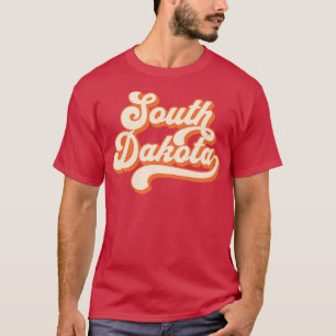 Camiseta South Dakota Retro