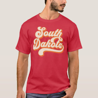 Camiseta South Dakota Retro