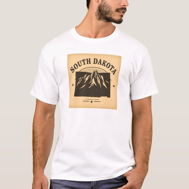 Camiseta South Dakota Tshirt V04 (Anverso)