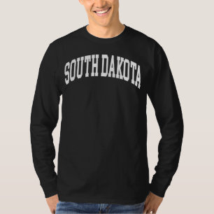 Camiseta South Dakota US College Font Orgulloso USA St