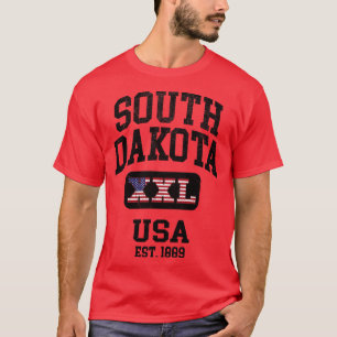 Camiseta South Dakota USA XXL Diseño atlético