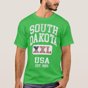 Camiseta South Dakota USA XXL Diseño atlético 1