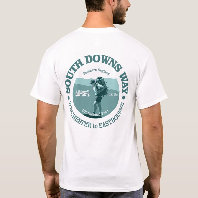 Camiseta South Downs Way (T) (Reverso)