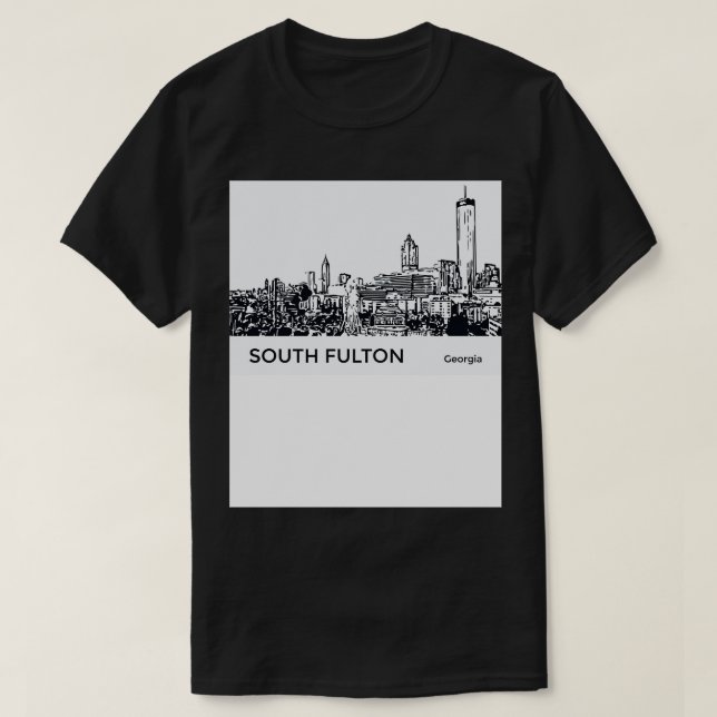 Camiseta South Fulton Georgia TShirt (Diseño del anverso)
