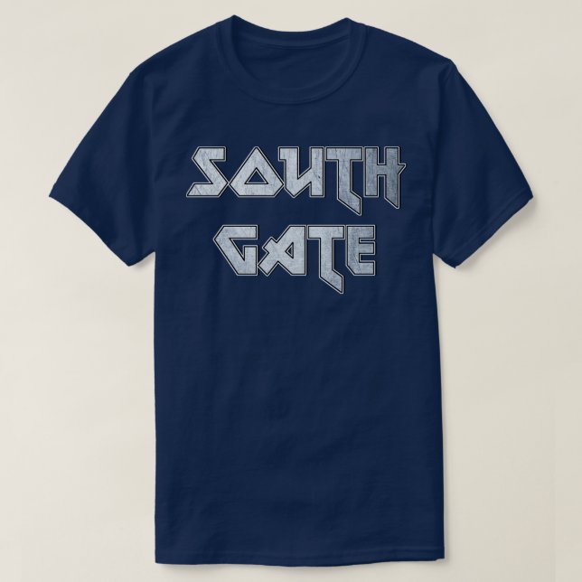 Camiseta South Gate CA (Diseño del anverso)