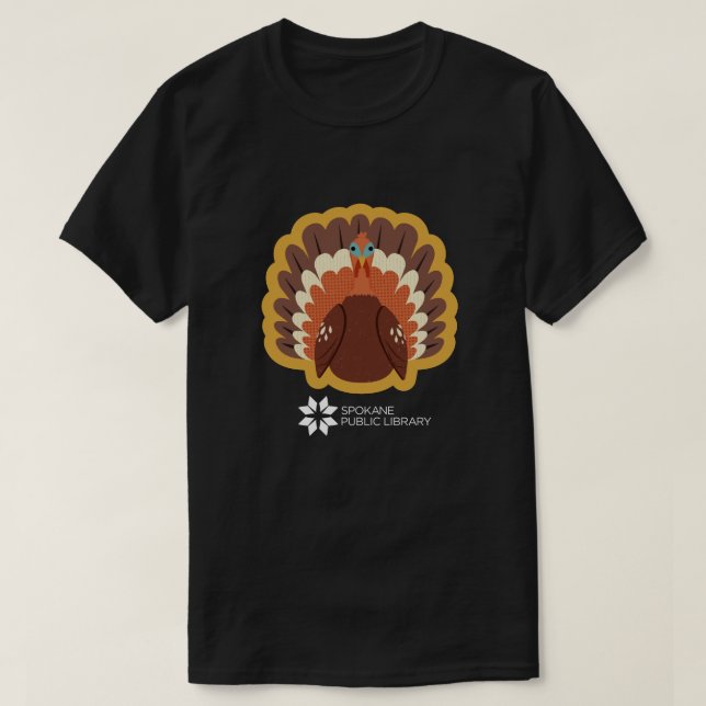 Camiseta South Hill Turkey Treetops Library T-Shirt (Diseño del anverso)