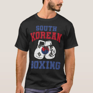 Camiseta South Korean Boxing Gloves Korea Pride Mens Womens