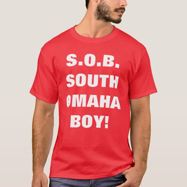 CAMISETA SOUTH OMAHA BOY (Anverso)