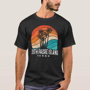 Camiseta South Padre Island Beach Texas Palm Tree Beach Sou