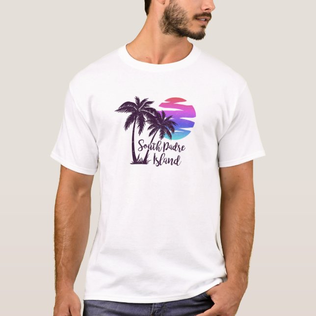 Camiseta SOUTH PADRE ISLAND Texas Beach Spring Break Vacati (Anverso)