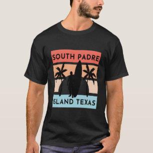 Camiseta South Padre Island Texas Beach Surf Summer Vacatio