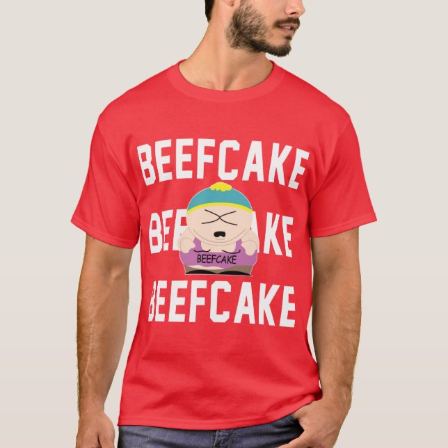 Camiseta South Park Eric Cartman Beefcake shirt etender ret (Anverso)
