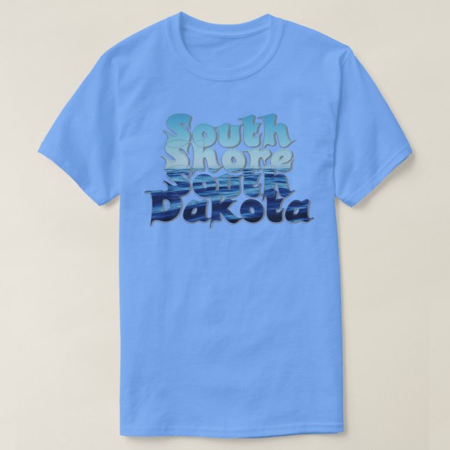 Camiseta South Shore Dakota del Sur (Diseño del anverso)