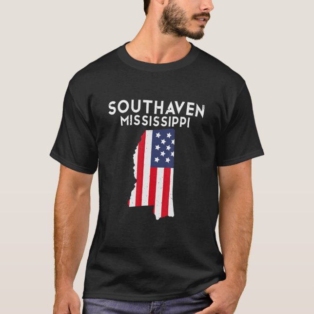 Camiseta Southaven Mississippi Estados Unidos Estados Unido (Anverso)
