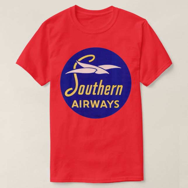 Camiseta Southern Airways (Diseño del anverso)