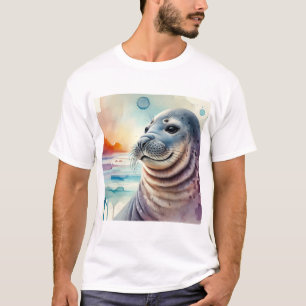 Camiseta Southern Elephant Seal 300724AREF143 - Watercolor
