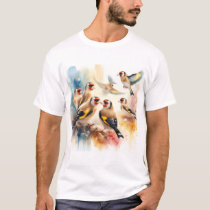 Camiseta Southern Goldfinch 030624AREF113 - Watercolor
