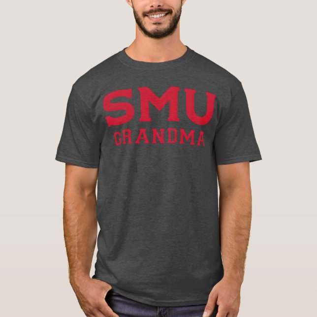 Camiseta Southern Methodist Smu Mustangs chica abuela (Anverso)