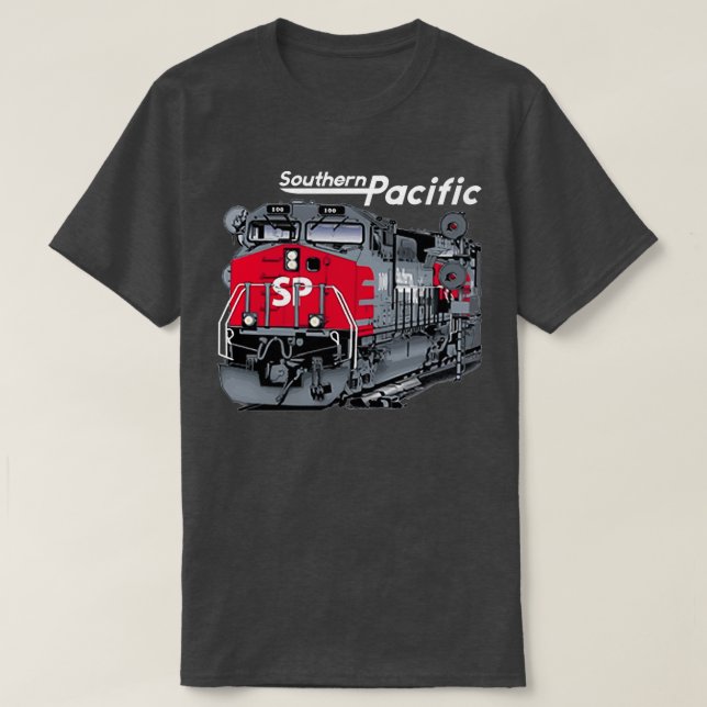 Camiseta Southern Pacific AC4400 Authentic Railroad (Diseño del anverso)