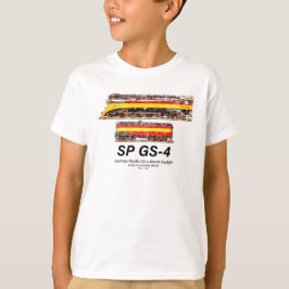 Camiseta Southern Pacific GS-4 Daylight Steam Locomotive