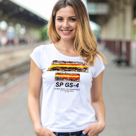 Camiseta Southern Pacific GS-4 Daylight Steam Locomotive