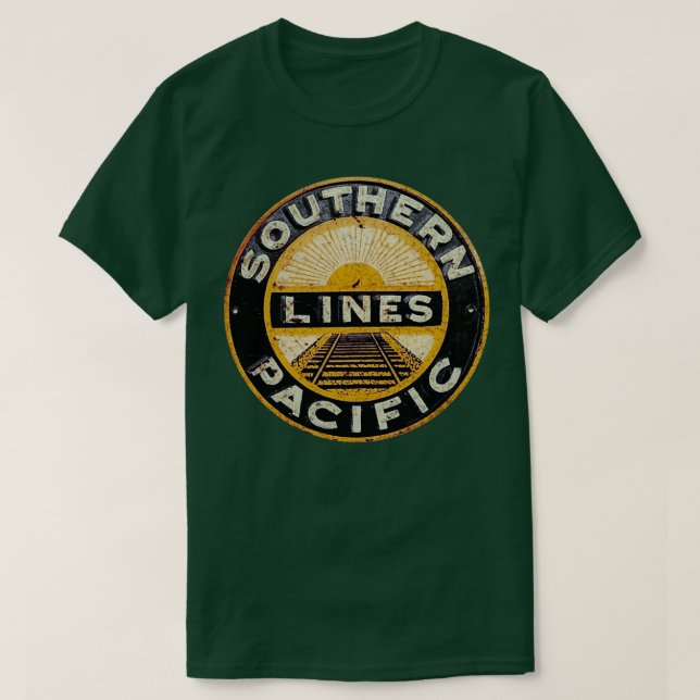 Camiseta Southern Pacific Lines Railroad (Diseño del anverso)