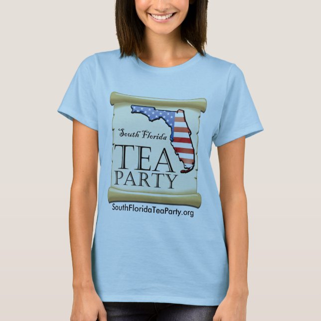 Camiseta SouthFloridaTeaParty.org (Anverso)
