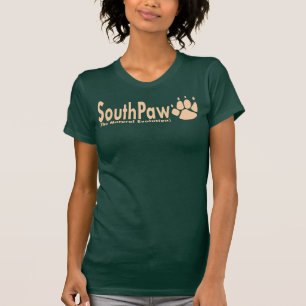 Camiseta SouthPaw (La evolución natural) © paw print T-Shi