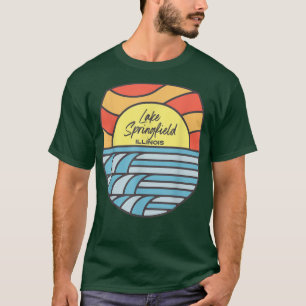 Camiseta Souve de Vacaciones Il Sunset en Lake Springfield