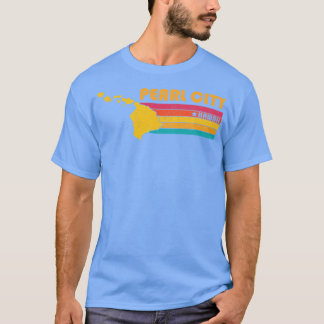 Camiseta Souvenir con problemas de la época de la ciudad de