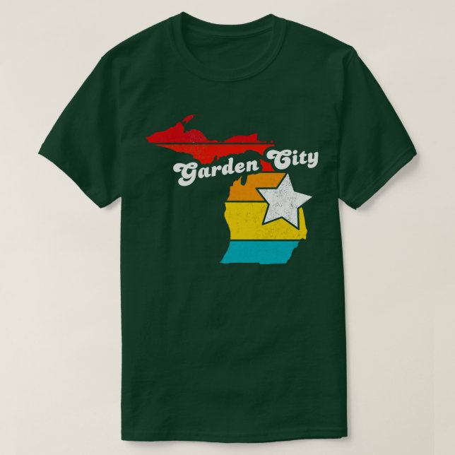 Camiseta Souvenir con problemas de la época de la ciudad de (Diseño del anverso)