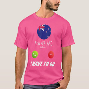 Camiseta Souvenir de Bandera de Nueva Zelanda Al Que Nueva 
