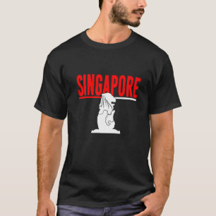 Camiseta Souvenir de destino turístico de la ciudad de Sing