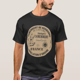 Camiseta Souvenir de Francia: Le camembert