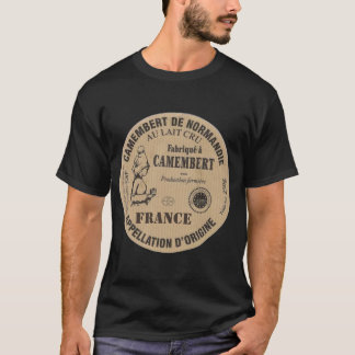 Camiseta Souvenir de Francia: Le camembert