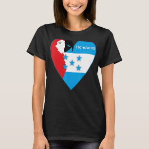 Camiseta souvenir de Honduras para hombres mujeres