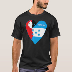 Camiseta souvenir de Honduras para hombres mujeres