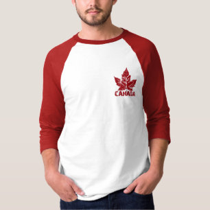 Camiseta Souvenir de la hoja de arce retro de Guay Canada