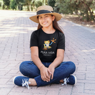 Camiseta Souvenir de la rana arbórea de Costa Rica Pura Vid