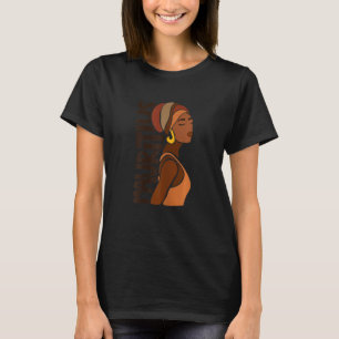 Camiseta Souvenir de Mauricio para mujeres de África negra