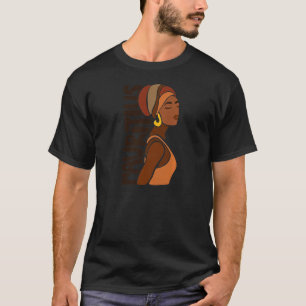 Camiseta Souvenir de Mauricio para mujeres de África negra