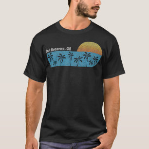 Camiseta Souvenir de playa Retro Port Hueneme