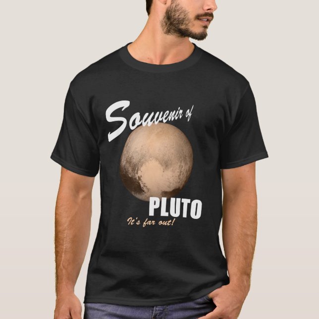 Camiseta Souvenir de Plutón (Anverso)