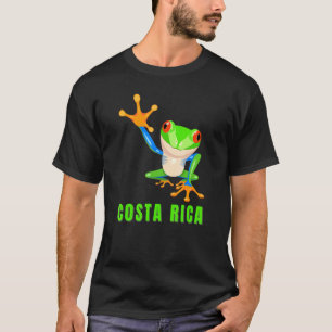 Camiseta Souvenir de rana arbórea de Costa Rica