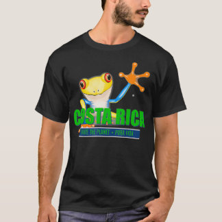 Camiseta Souvenir de rana arbórea de Costa Rica