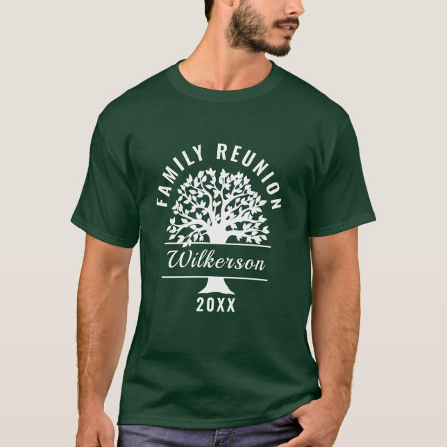 Camiseta Souvenir de regalo de la Reunión de la familia de  (Anverso)