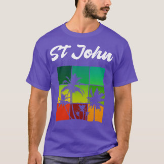 Camiseta Souvenir de vacaciones de las Islas Vírgenes de St