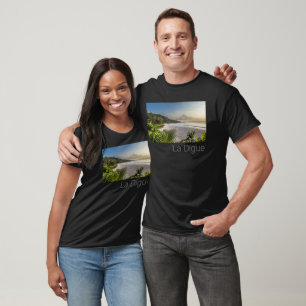 Camiseta Souvenir de vacaciones de playa de la Digue