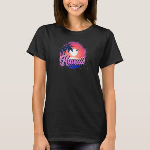 Camiseta Souvenir de vacaciones Tropical Hawaii Island