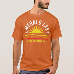 Camiseta Souvenir del Parque Nacional de las Montañas Rocos